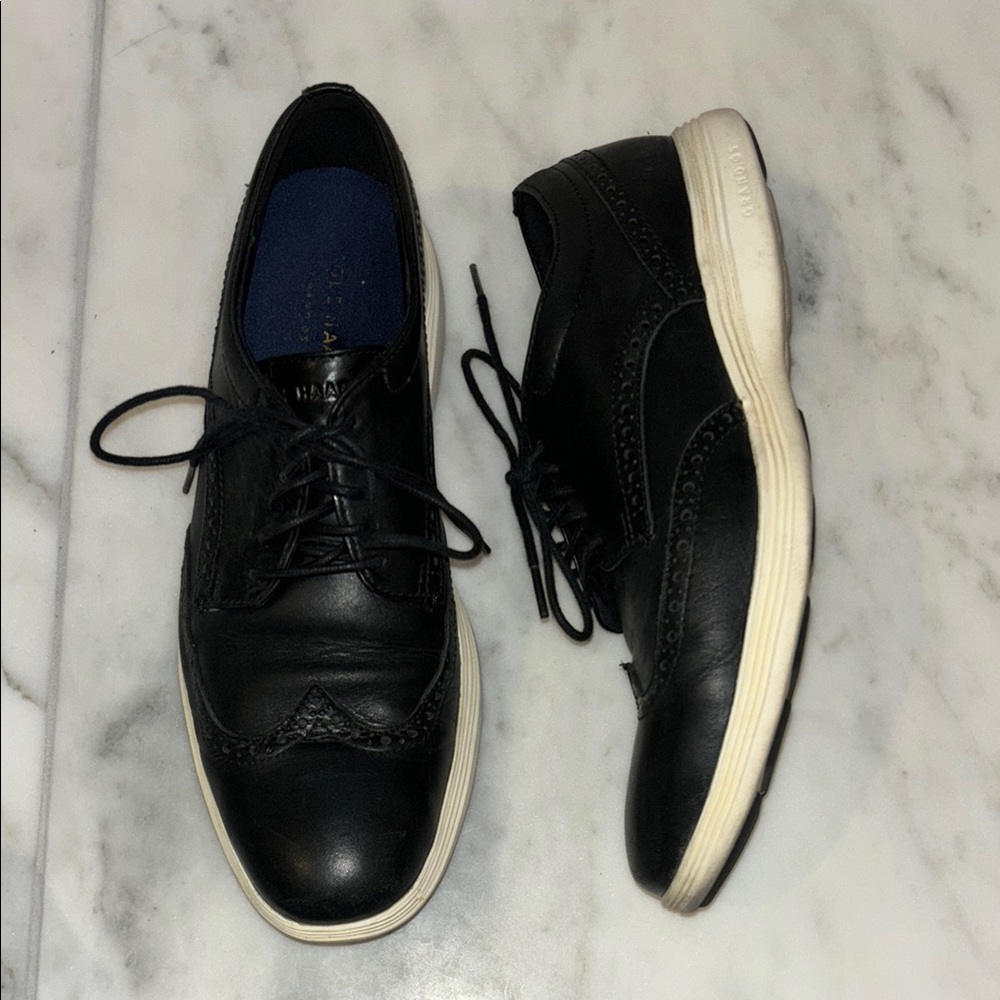 Cole Haan Men's Black Leather Shoes